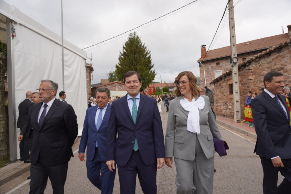 Visita de los Reyes a Brañosera. Fotografía: Layra Teixeira