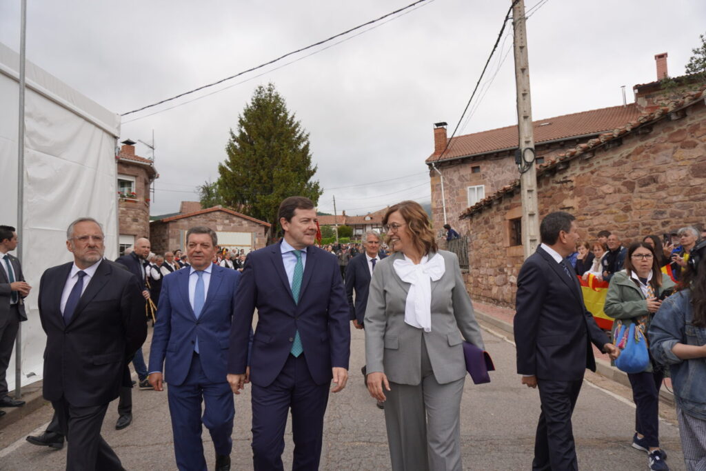 Visita de los Reyes a Brañosera. Fotografía: Layra Teixeira