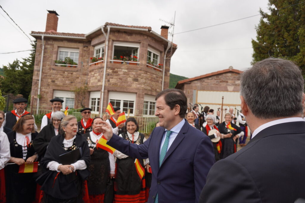 Visita de los Reyes a Brañosera. Fotografía: Layra Teixeira