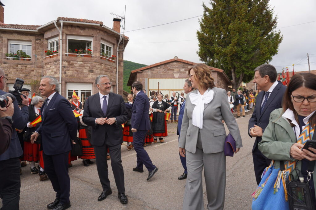 Visita de los Reyes a Brañosera. Fotografía: Layra Teixeira