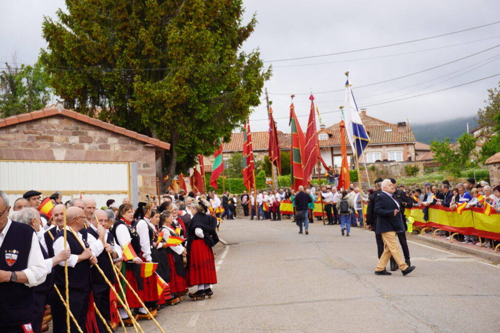 Visita de los Reyes a Brañosera. Fotografía: Layra Teixeira