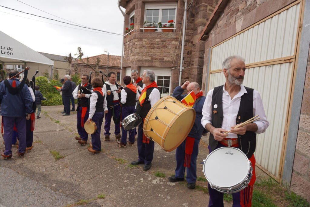 Visita de los Reyes a Brañosera. Fotografía: Layra Teixeira