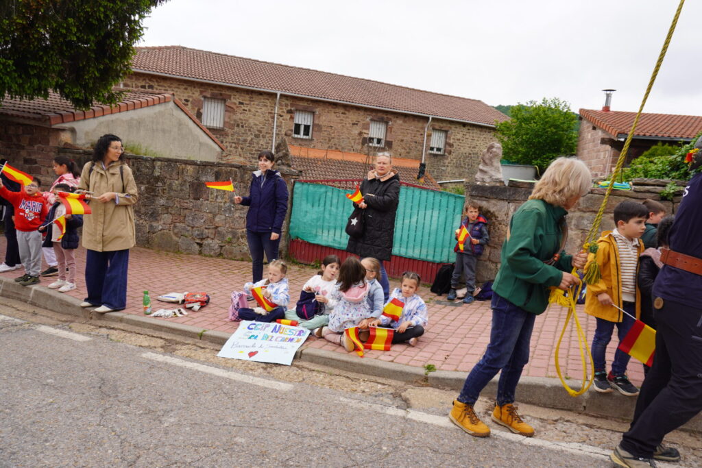 Visita de los Reyes a Brañosera. Fotografía: Layra Teixeira