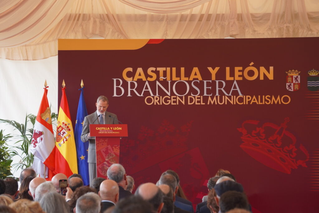 Visita de los Reyes a Brañosera. Fotografía: Layra Teixeira