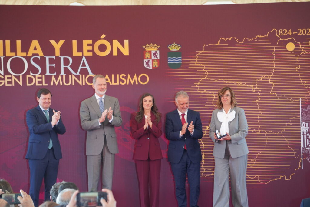 Visita de los Reyes a Brañosera. Fotografía: Layra Teixeira