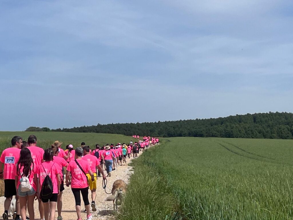 Imágenes de la cuarta edición de la carrera solidaria de Villanuño de Valdavia