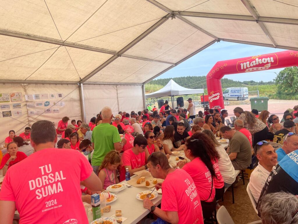 Imágenes de la cuarta edición de la carrera solidaria de Villanuño de Valdavia