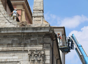 Iglesia de La Compañía esta mañana de miércoles. Fotografía: Brágimo (ICAL)