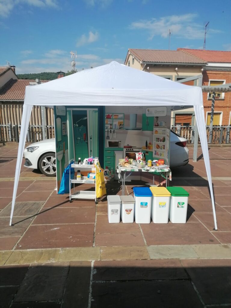 Campaña de reciclaje en Barruelo de Santullán