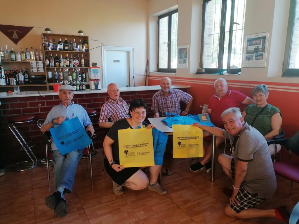 Campaña de reciclaje en Boadilla de Rioseco