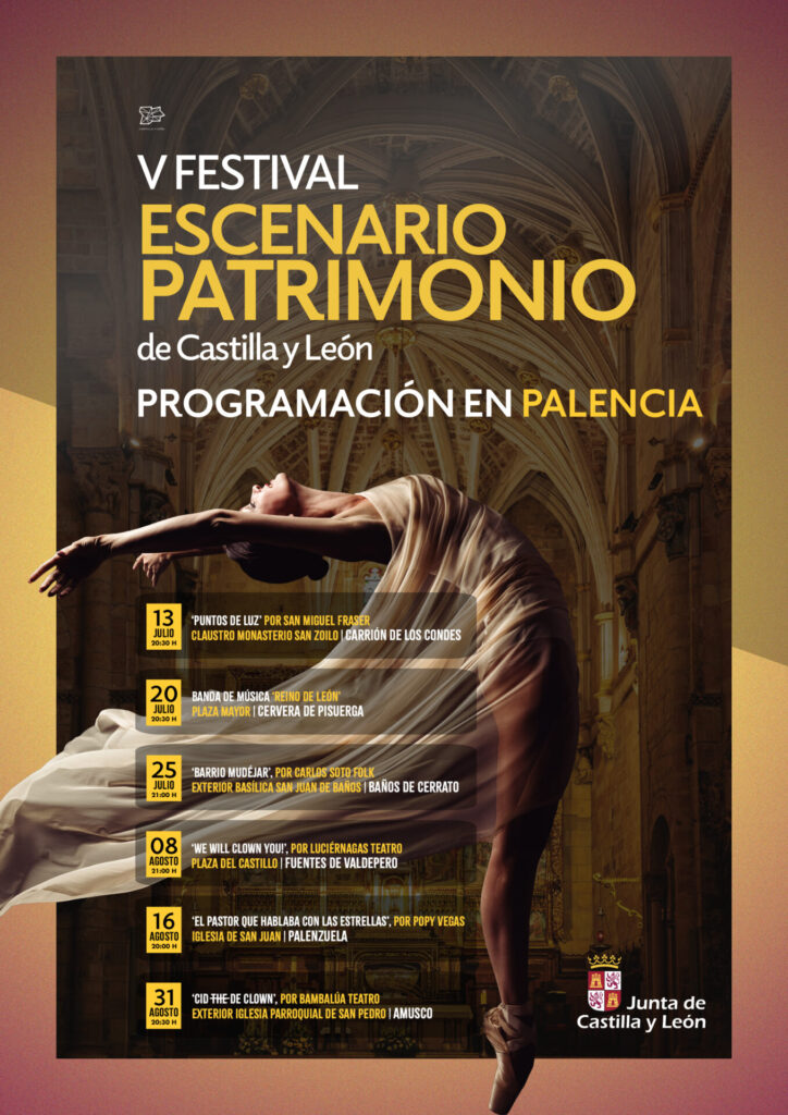 Cartel V Festival Escenario Patrimonio