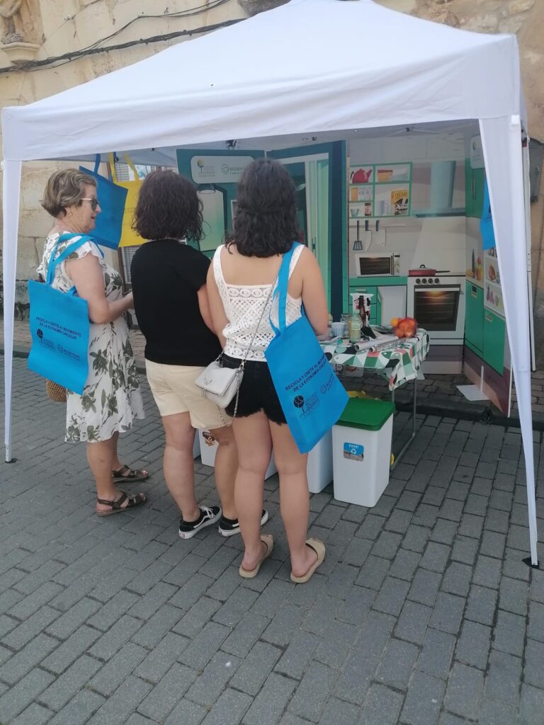 Campaña de reciclaje en Cervera de Pisuerga