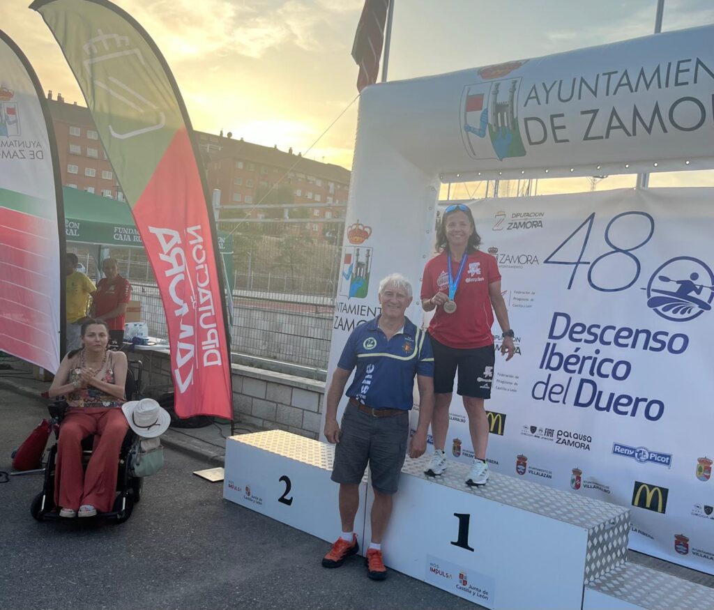 Club Palentino de Piragüismo en el Descenso ibérico
