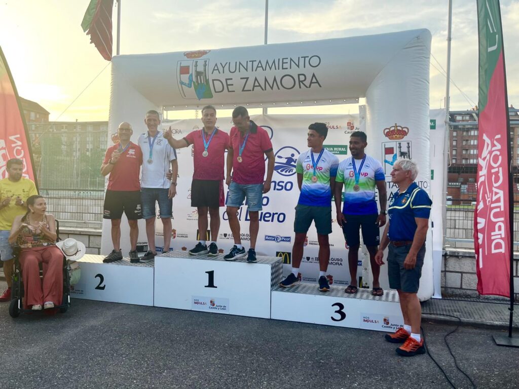 Club Palentino de Piragüismo en el Descenso ibérico