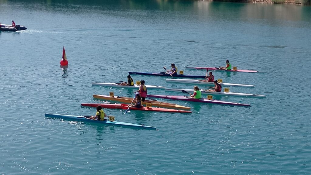 Club Palentino de Piragüismo en el Regional de Edad