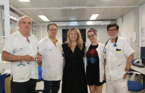 Dra. Teodora Teodosieva Todorova, Médico Residente que ha realizado el MIR en Primaria en Palencia y ha elegido Urgencias del Hospital Río Carrión para su primer contrato, al igual que el Dr. Daniel Robles de la Osa, que ha sacado la mejor nota de Castilla y León en la especialidad de Digestivo, ha realizado también el MIR en Palencia