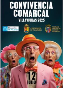 Convivencia Comarcal en Villaviudas. Cartel