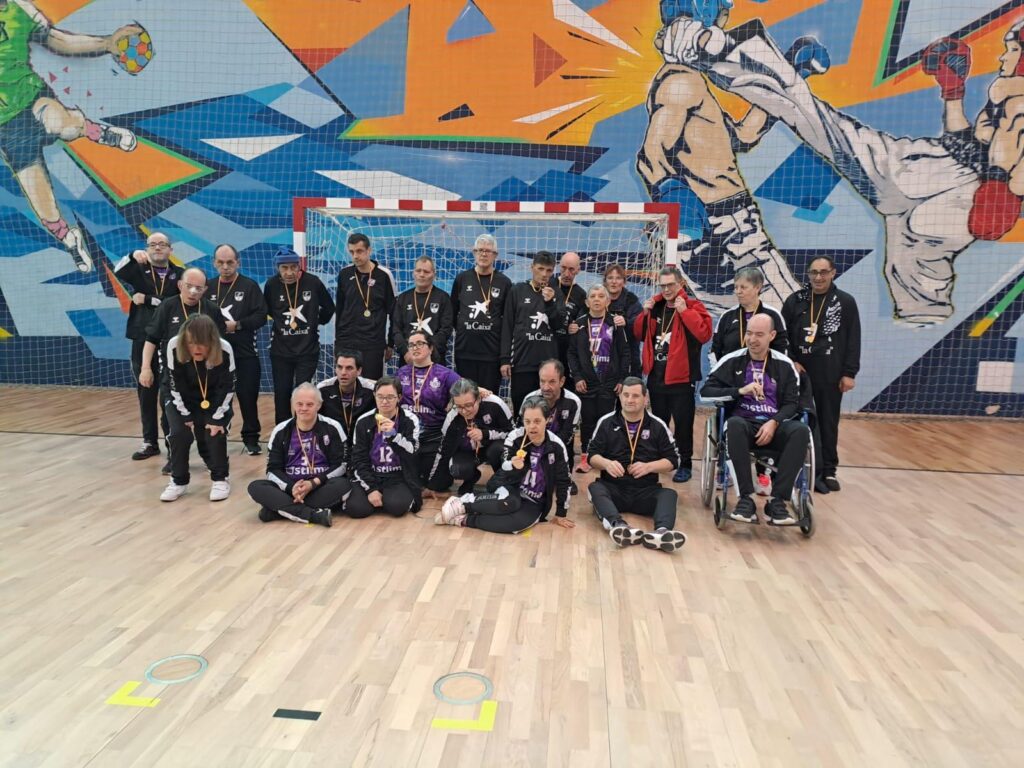 El Grupo Palencia Invierte, padrino del balonmano inclusivo en Balopal