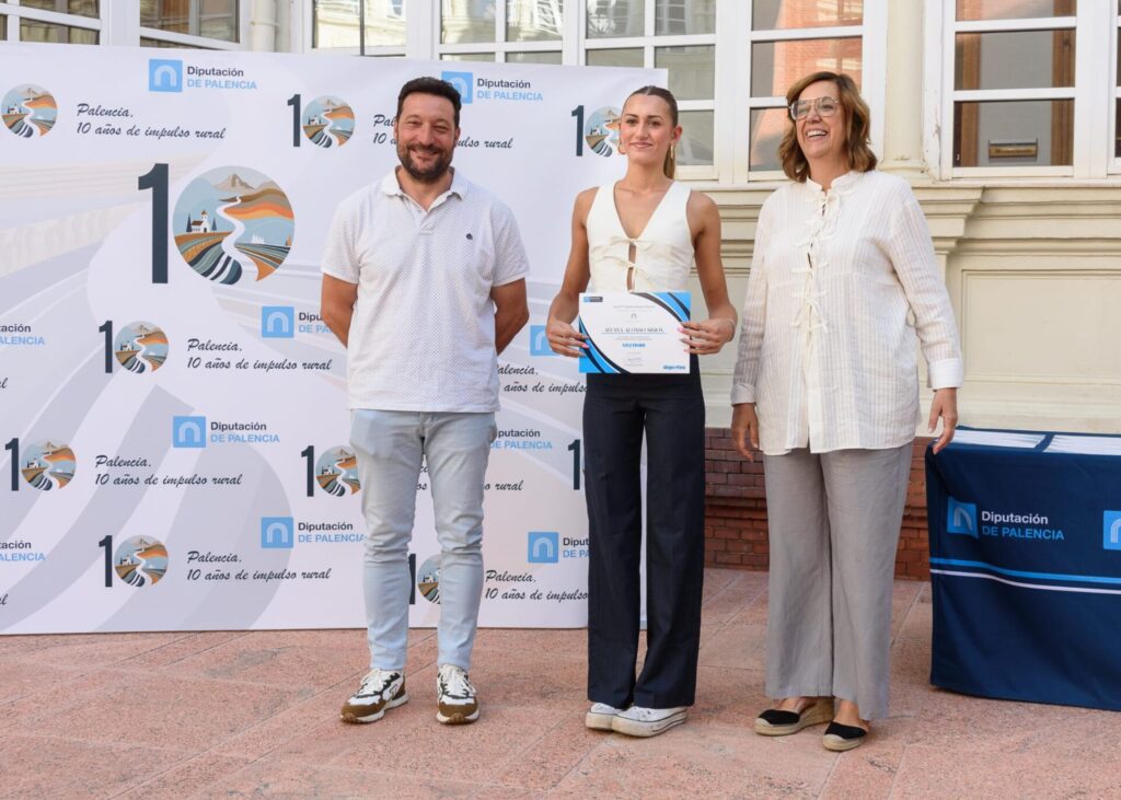 Fotos entrega becas a deportistas. Diputación de Palencia