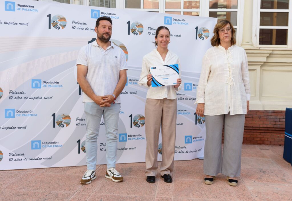 Fotos entrega becas a deportistas. Diputación de Palencia