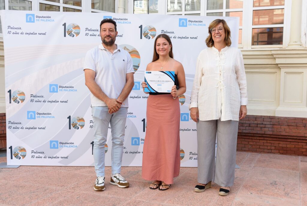 Fotos entrega becas a deportistas. Diputación de Palencia