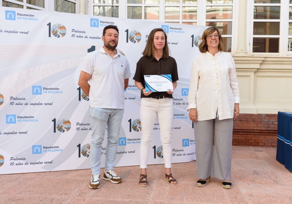 Fotos entrega becas a deportistas. Diputación de Palencia