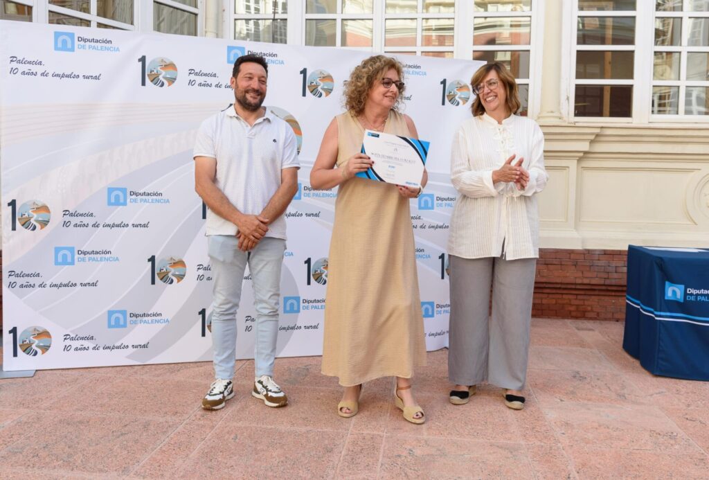 Fotos entrega becas a deportistas. Diputación de Palencia
