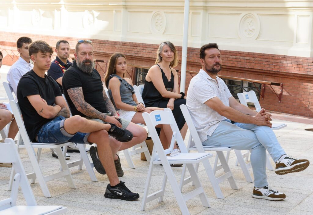 Fotos entrega becas a deportistas. Diputación de Palencia