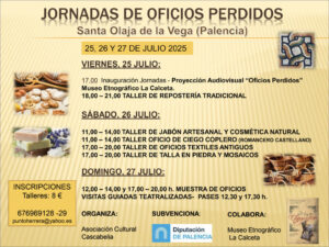 Jornadas-de-oficios-perdidos en Santa Olaja de la Vega