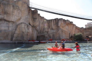 Niños desarrollando actividades de verano en el centro conocido como la Roca en la ciudad de Palencia. Fotografía: Brágimo (ICAL)