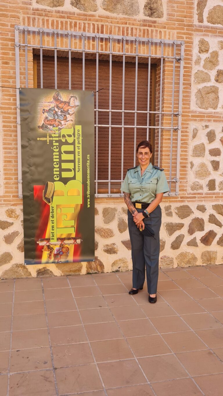 La cabo 1° de la Guardia Civil María del Pilar Villacorta Díez