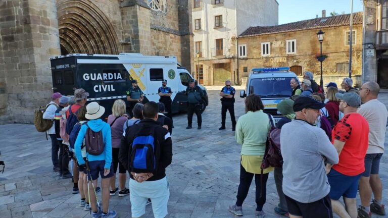 Marcha Jacobea en Aguilar de Campoo