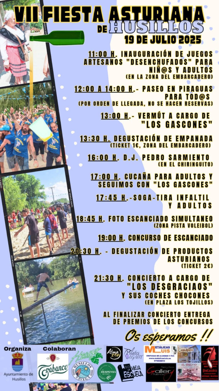 PROGRAMA VII Fiesta Asturiana 2025 de Husillos