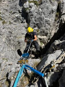 Rescate de perro en el Espigüete