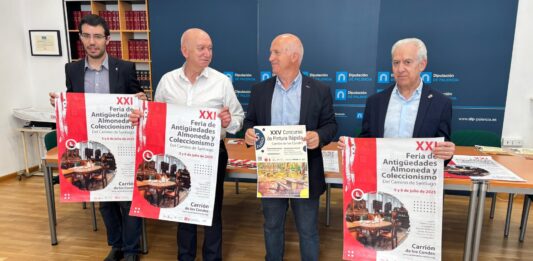 Presentación de la XXI Feria de Antigüedades, Almoneda y Coleccionismo del Camino de Santiago. Fotografía: Diputación de Palencia