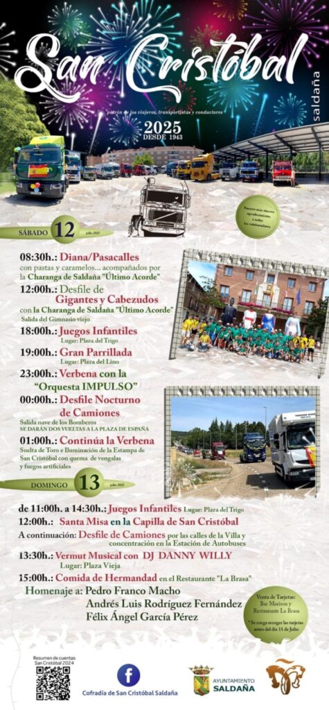 Fiesta de San Cristóbal en Saldaña