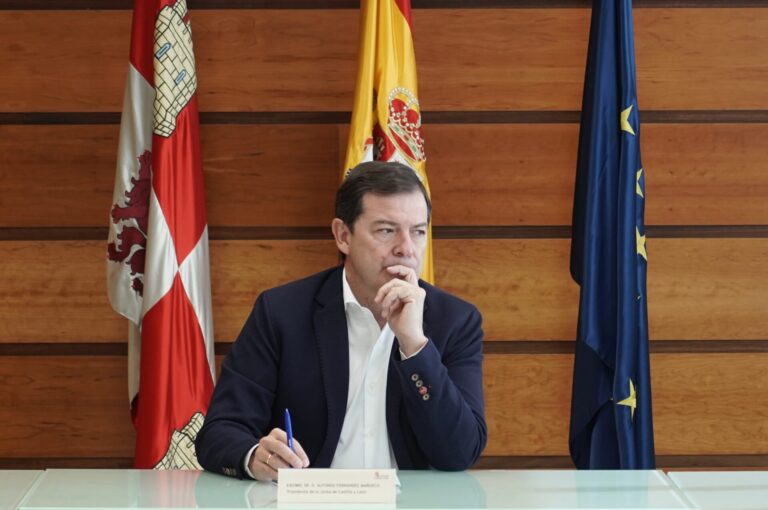 El presidente de la Junta, Alfonso Fernández Mañueco. Fotografía: Rubén Cacho