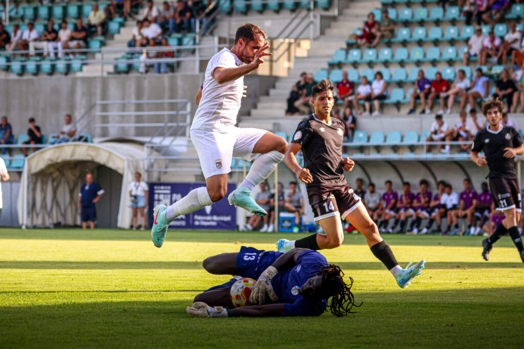 Palencia CF contra Salamanca Unionistas. Fotografía: Óscar Martínez