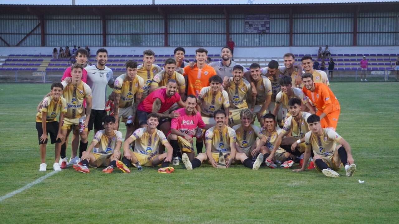 Becerril - Palencia Cristo Atlético, Copa Diputación 2025. Fotografía: Palencia en la Red
