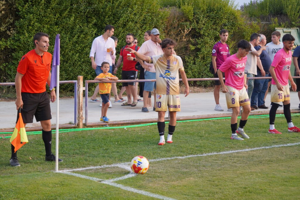 Becerril - Palencia Cristo Atlético, Copa Diputación 2025. Fotografía: Palencia en la Red