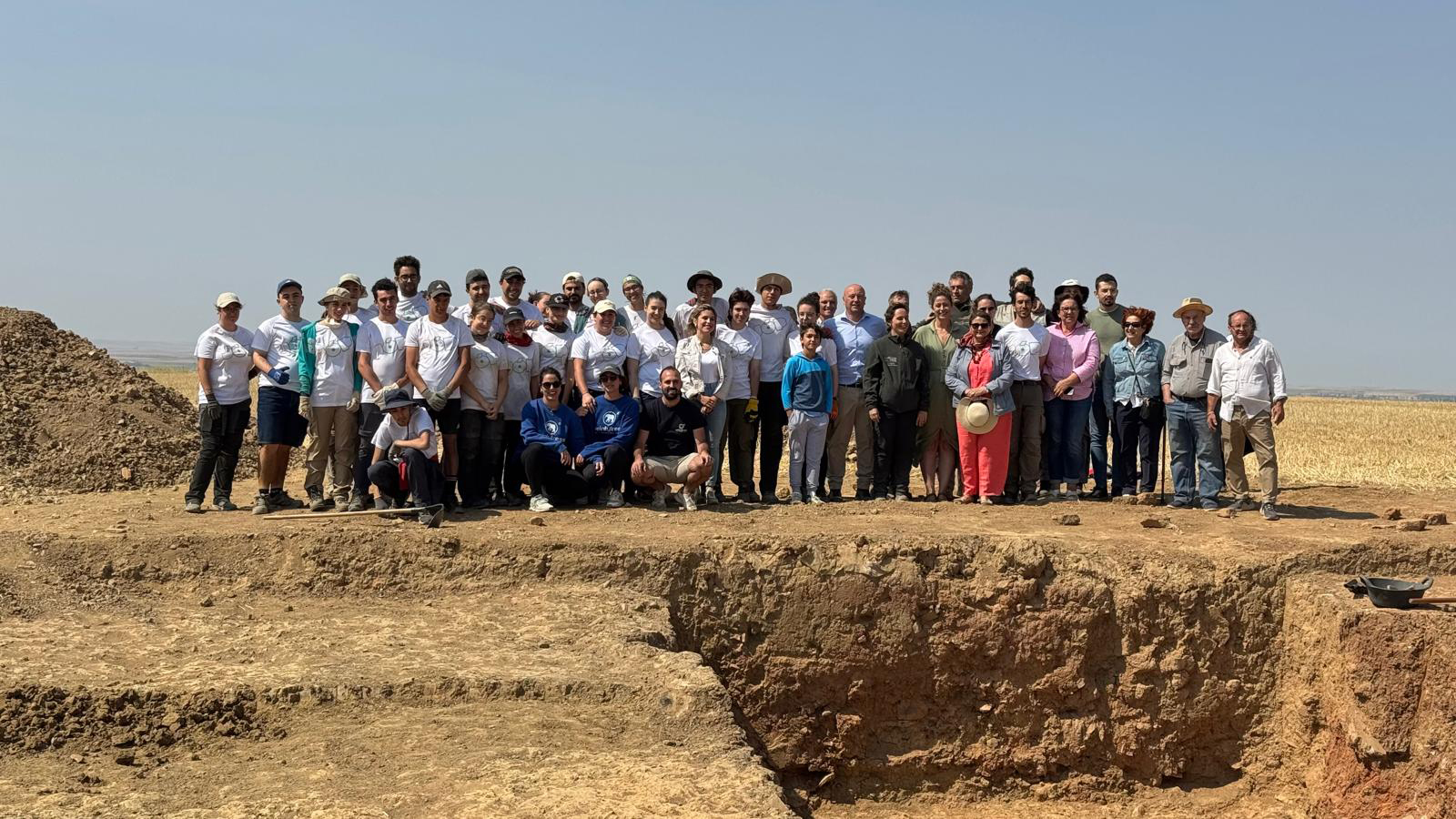 Campaña excavación arqueológica Intercatia 2025