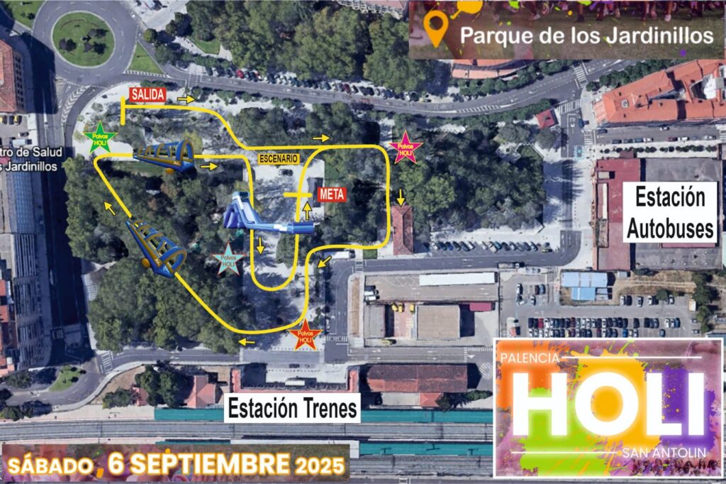 Presentación de la Carrera Holi San Antolín 2025. Ayuntamiento de Palencia