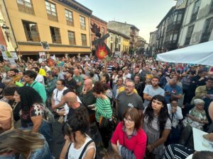 Concentración en Cervera por los incendios forestales (6)