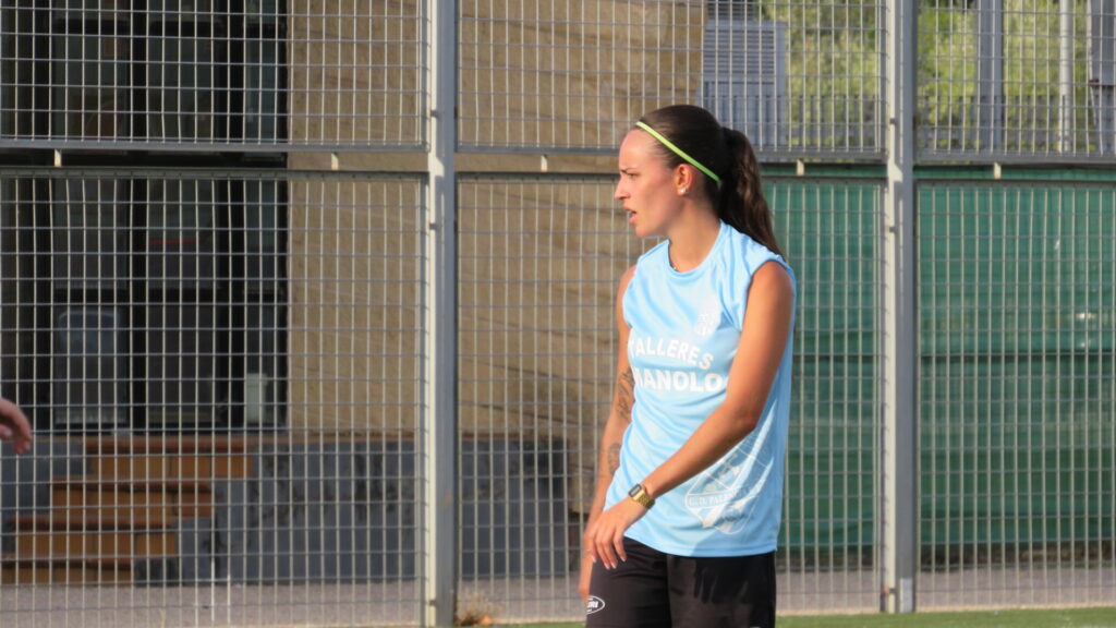 El Palencia Fútbol Femenino en su primer entrenamiento de pretemporada 2025-26. Fotografía: Palencia en la Red
