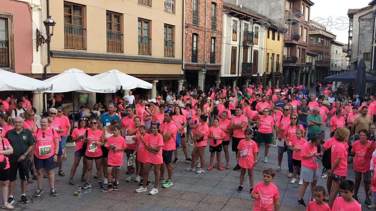 II marcha contra el cáncer en Cervera de Pisuerga