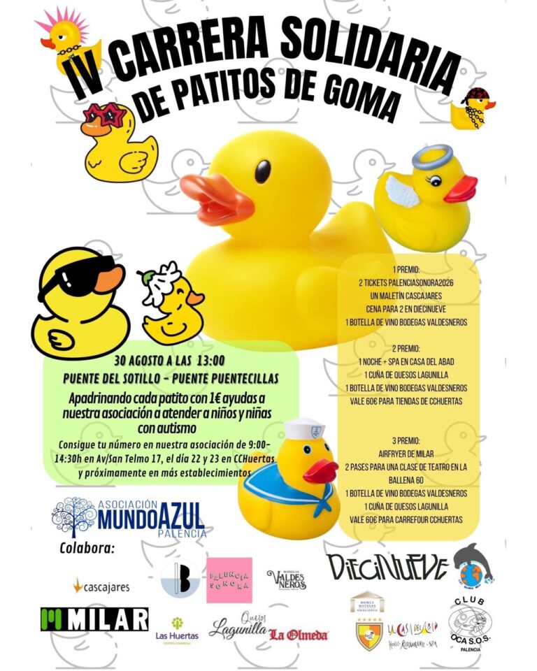 IV Carrera Solidaria de Patitos de Goma