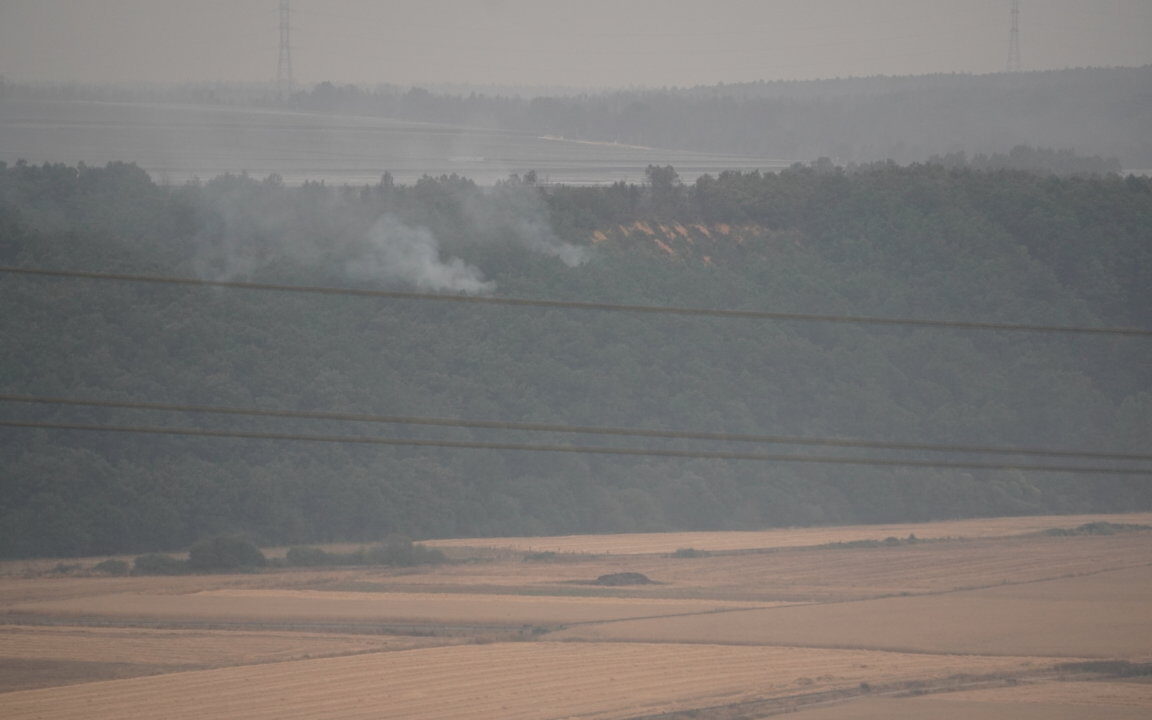 Incendio en Villalba de Guardo