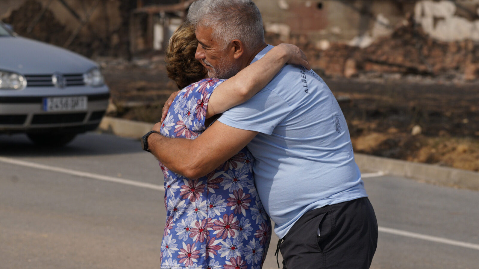 Incendio en Las Médulas (León). Fotografía: César Hornija (ICAL)