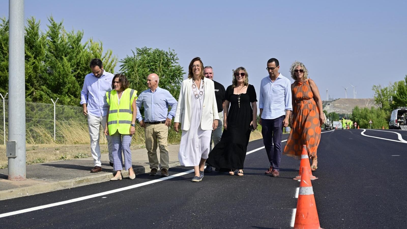 La Diputación de Palencia finaliza las obras de refuerzo del firme en la carretera PP-4105