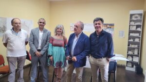 El director general de Trabajo y Prevención de Riesgos Laborales, José Manuel Barrios, visita la empresa Plató Natural Multimedia y Comunicación S.L